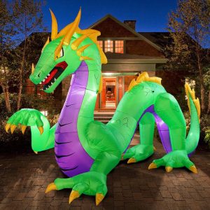 14ft Giant Inflatable Halloween Dragon